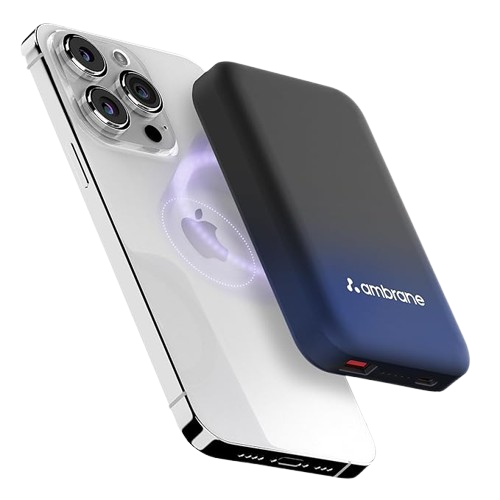 Ambrane MagSafe Wireless 10000mAh Fast Charging Po