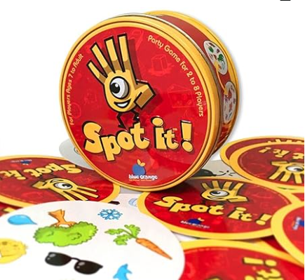 Spot It Red Unique Special Cards Game