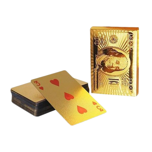 Golden Playing Cards